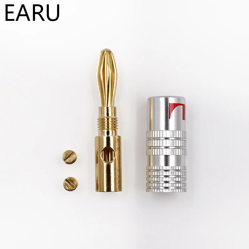12 шт. GD Amp динамик Nakamichi банановые разъемы|connector amp|connector plugconnector banana |
