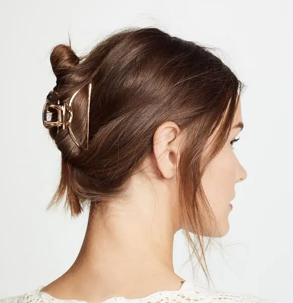 Fashion Hollow Hair Claws for Women Barrette Hairpin Crab Metal Claw Clips Accessories Headwear | Украшения и аксессуары
