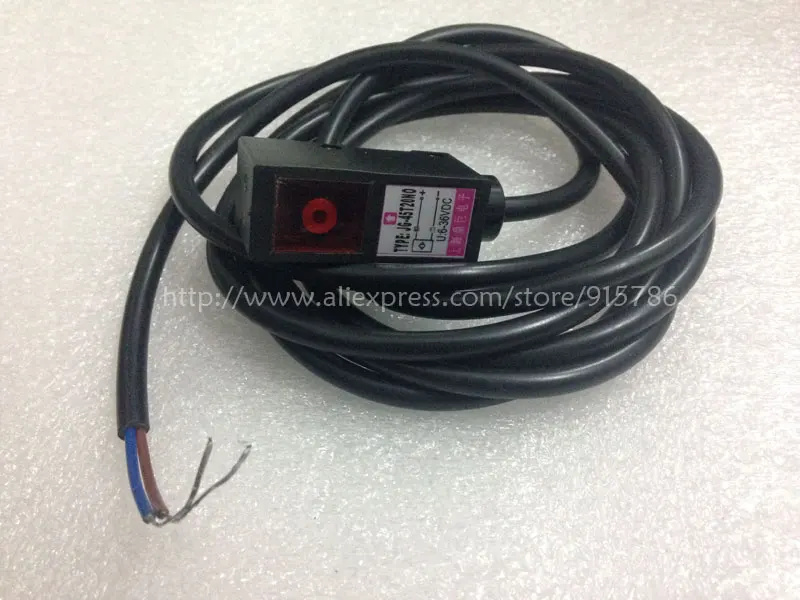 Прямоугольный лазерный фотоэлектрический датчик/10 30 в видимый датчик/0 10 м луч