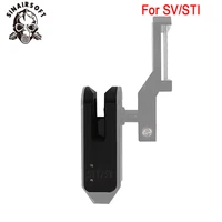 sinairsoft ipsc aluminum holster parts for svsticzhunting hand gun holster insert holster accessories