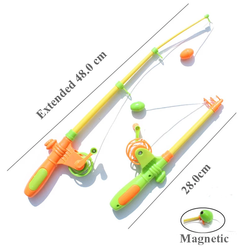 Магнитные рыбки детские игрушки для игры в воду Летний пляж рыбалка игра с