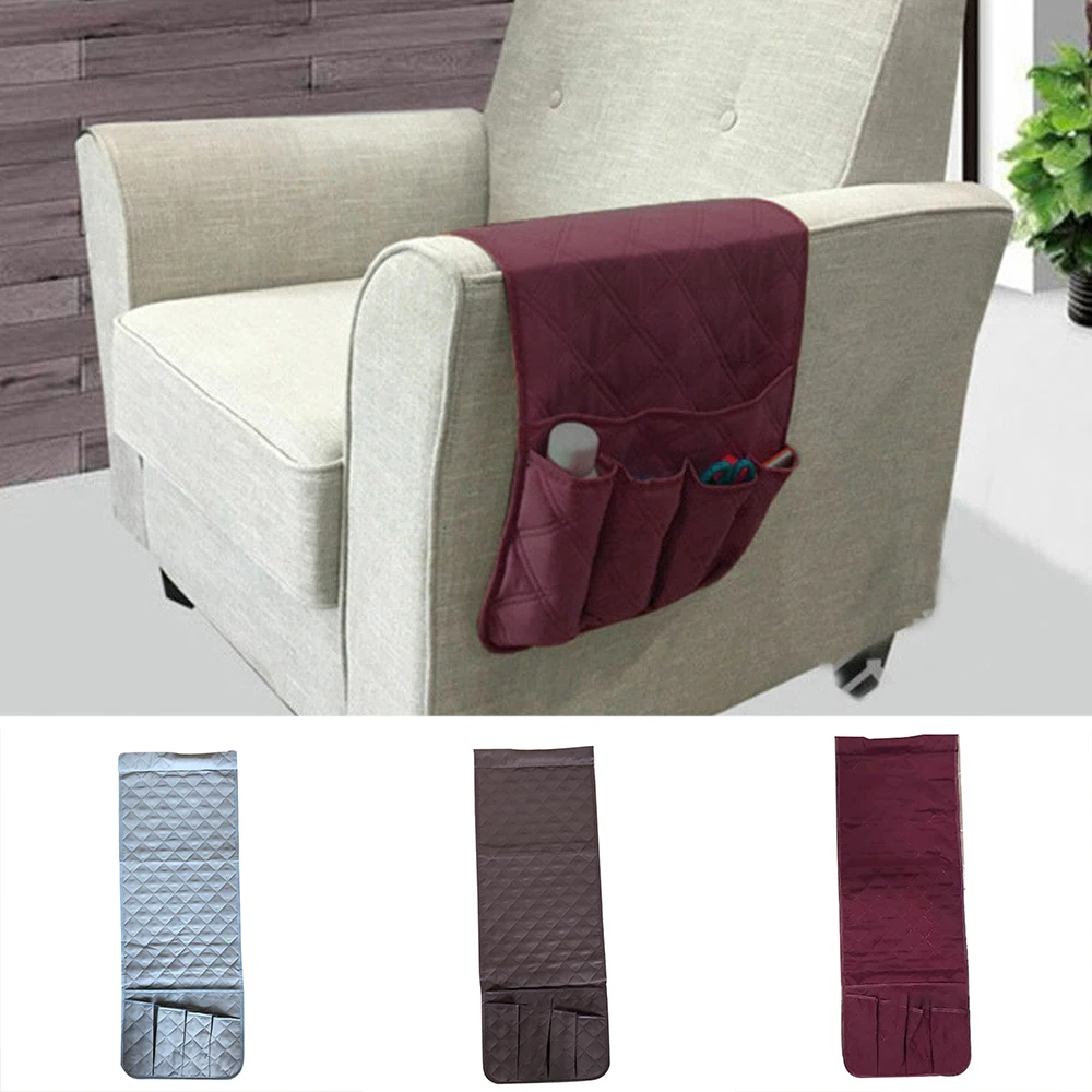 Armchair Sofa Chair Storage Bags 5 Pocket Holder Remote Control Phone Couch Organizer | Дом и сад