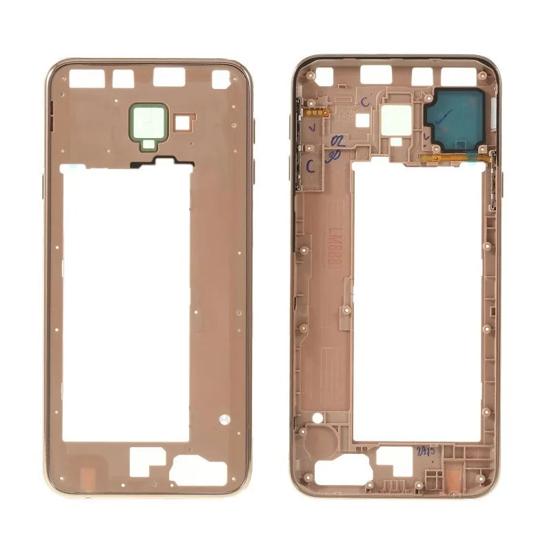 Для Samsung Galaxy J4 Plus + 2018 SM J415 синий/золотой/розовое золото цвет задний корпус рамка