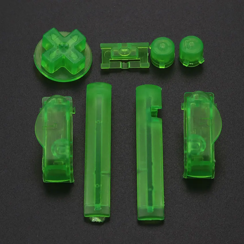 ChengHaoRan 10 комплектов красочных кнопок A B L R для Gameboy Advance Buttons Frame GBA D Pads кнопки