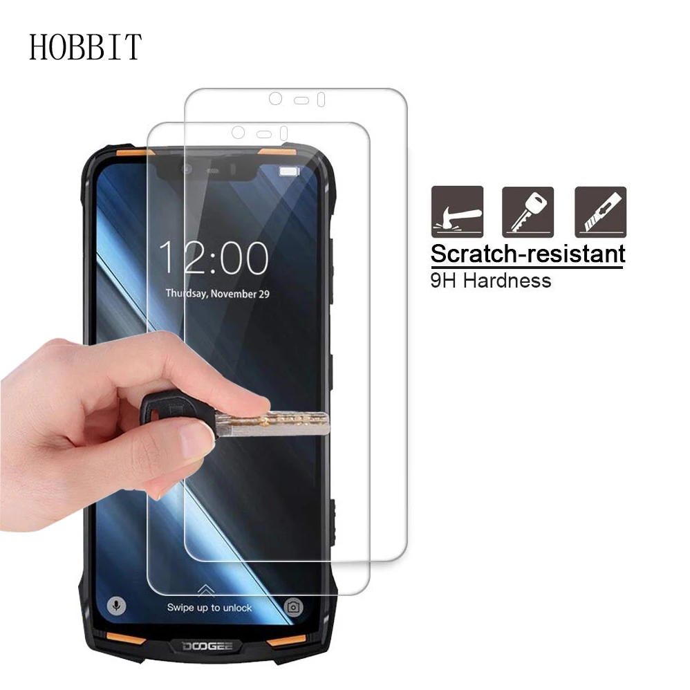 Защитная пленка для экрана телефона Doogee S90, прозрачное HD закаленное стекло 9 H, ультратонкая Защитная взрывобезопасная пленка 0,3 мм 2.5D