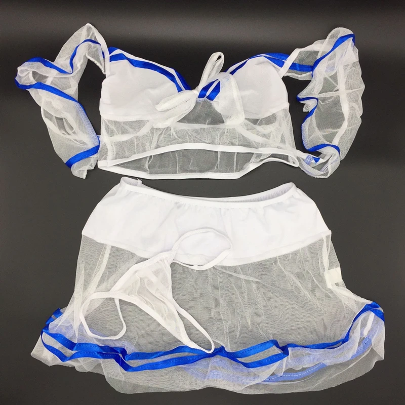 Clomedsx женское сексуальное нижнее белье Униформа Искушение студентов костюм