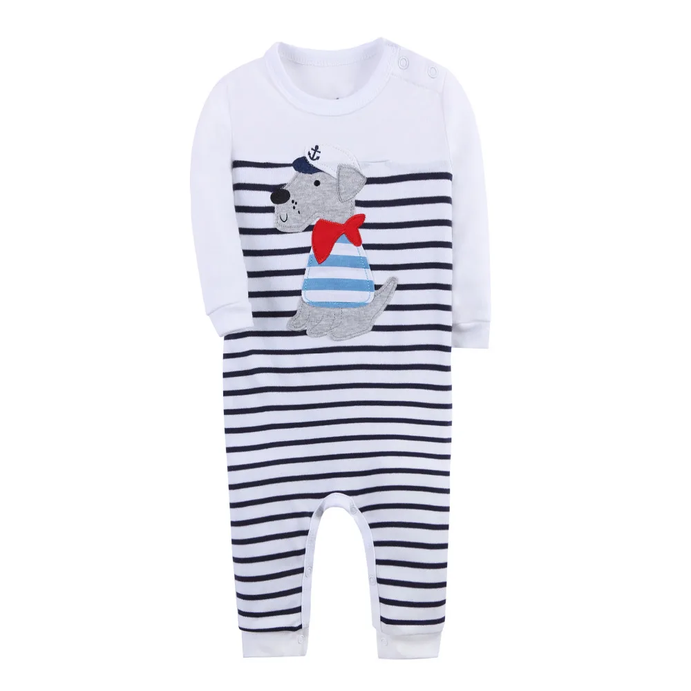 Комбинезоны детские для мальчиков комплект детской одежды боди с милым рисунком