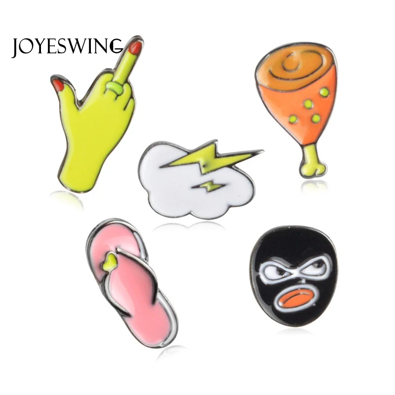 Joyeswing Новая мода Броши милый мультфильм Прохладный Дизайн Форма прекрасный