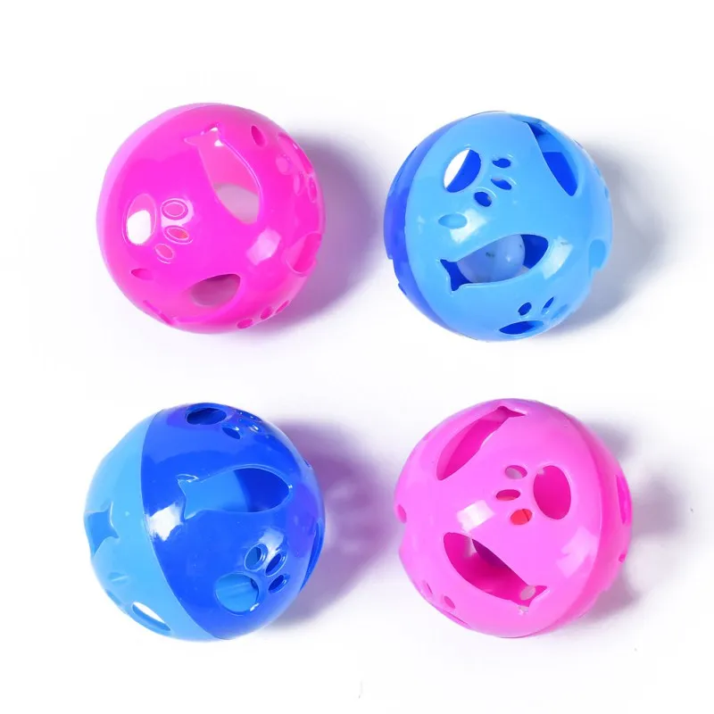 

Cat Interactive Toy Small Bell Small Animal Cage Cat Toy Mouse Plastic Colorful Cat Teaser Play Chewing Toy Pet Supplies