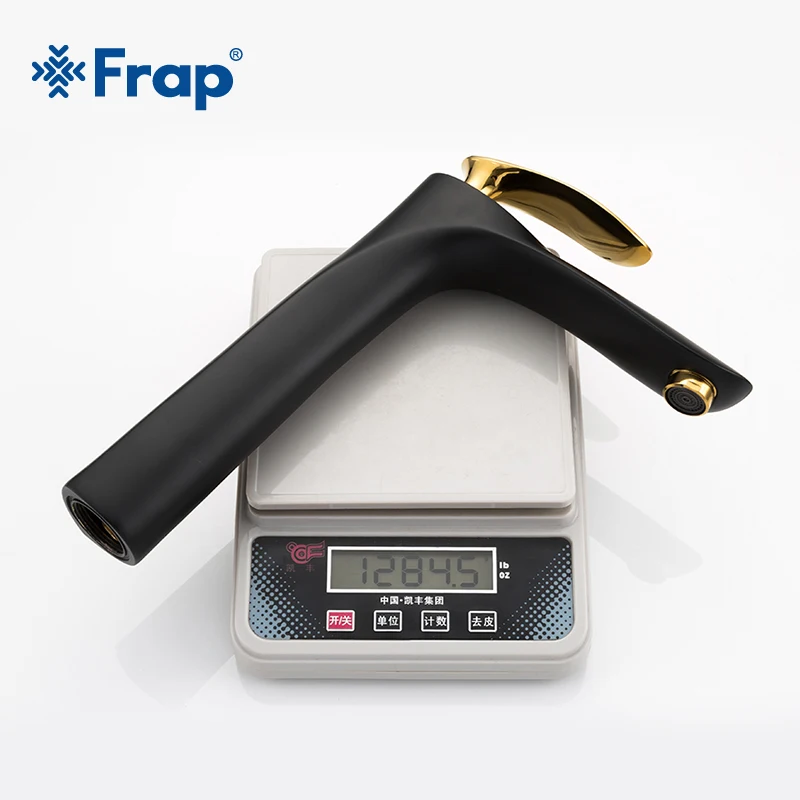 Новые Латунные смесители для раковины FRAP черный золотой смеситель ванной