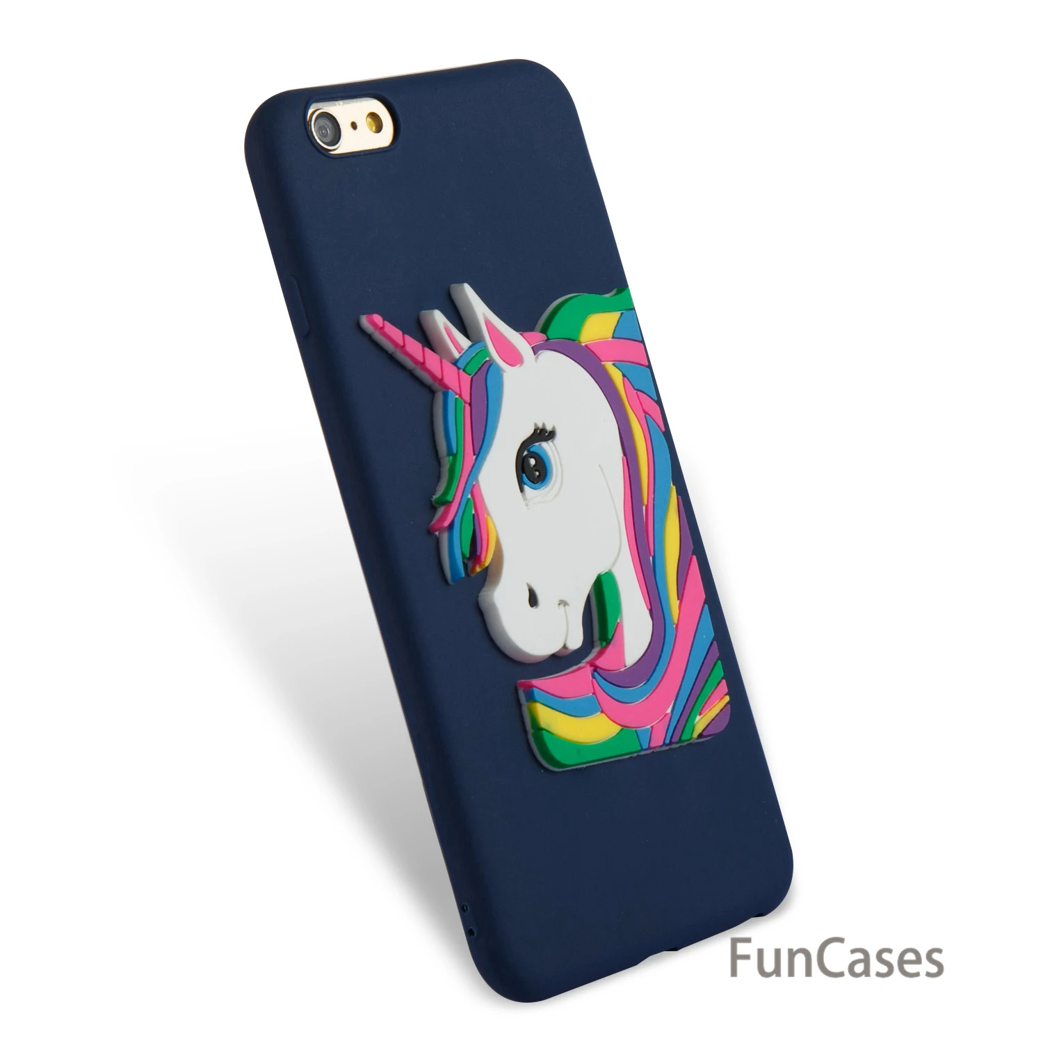 Карамельный чехол для iPhone 6 Plus Capinha Мягкая силиконовая задняя крышка мраморный