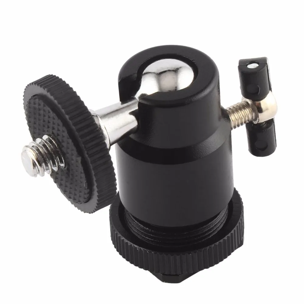 1pc Mini ball head for camera tripod ballhead For SB800 SB900 580EX II vidicon Flash Newest | Электроника