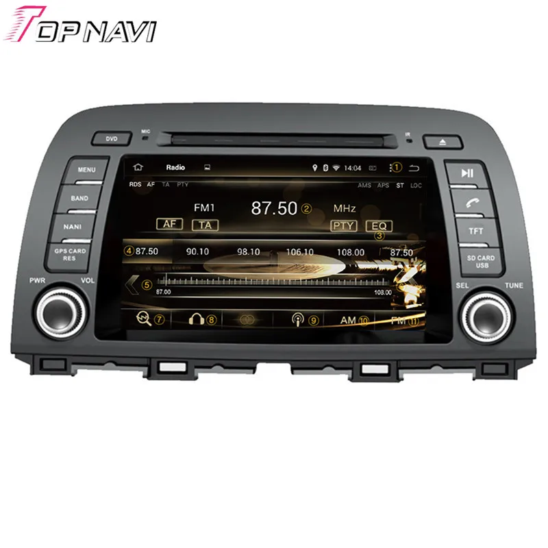 Автомобильный GPS-навигатор Topnavi Авторадио на платформе Android 6 0 с экраном 8 дюймов и