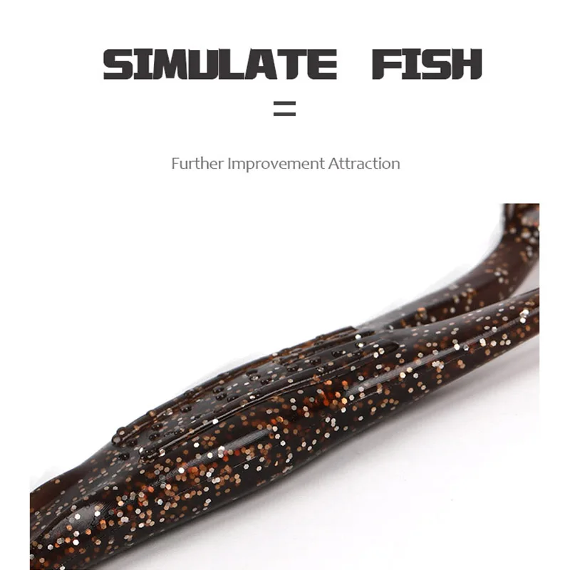 Рыболовная Lures10.5cm/15 г рыболовная Мягкая приманка лягушка Т хвост Swimbait