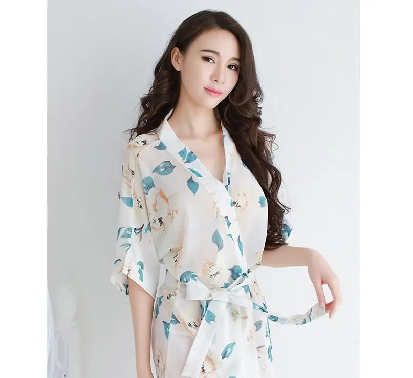 

Женская ночная рубашка в стиле кимоно, сексуальная женская ночная сорочка, Женская атласная ночная рубашка, ночная рубашка