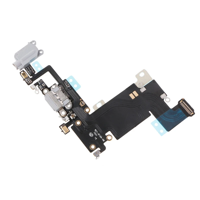 Разъем для наушников OOTDTY с usb-портом зарядки гибкий кабель iPhone 6S Plus Прямая