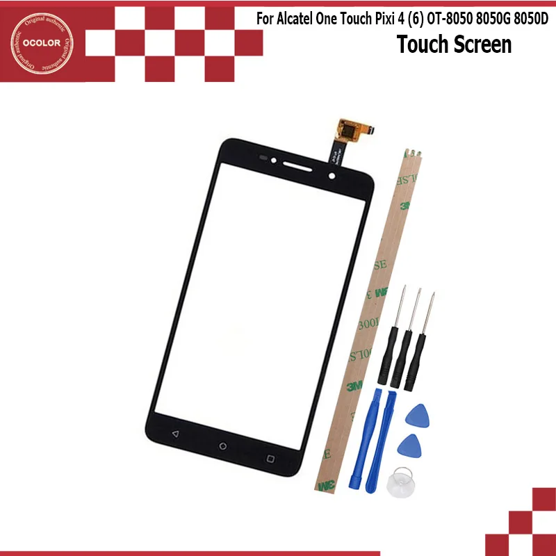 Ocolor для Alcatel One Touch Pixi 4 (6) OT 8050 г 8050D Панель Сенсорный экран планшета Сенсор Замена с