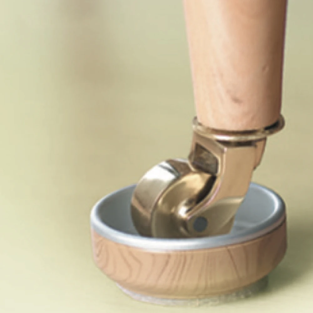 2 шт./компл. ковры Нескользящие защитные аксессуары Войлок стул ноги Кастер