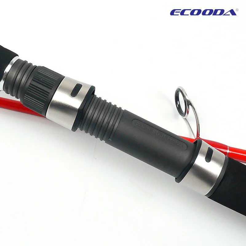 Ecooda ELR Приманка Удочка для ловли мелкой рыбы спиннинговая Удочка 2,2 м 2,5 м 2,9 м FUJI направляющие кольца иншор Удочка 2ESC красный м тональный