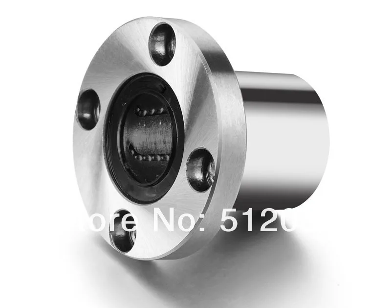 

20 шт./лот 8 мм фланец с внутренним диаметром, линейная Втулка с шарикоподшипником LMF8UU