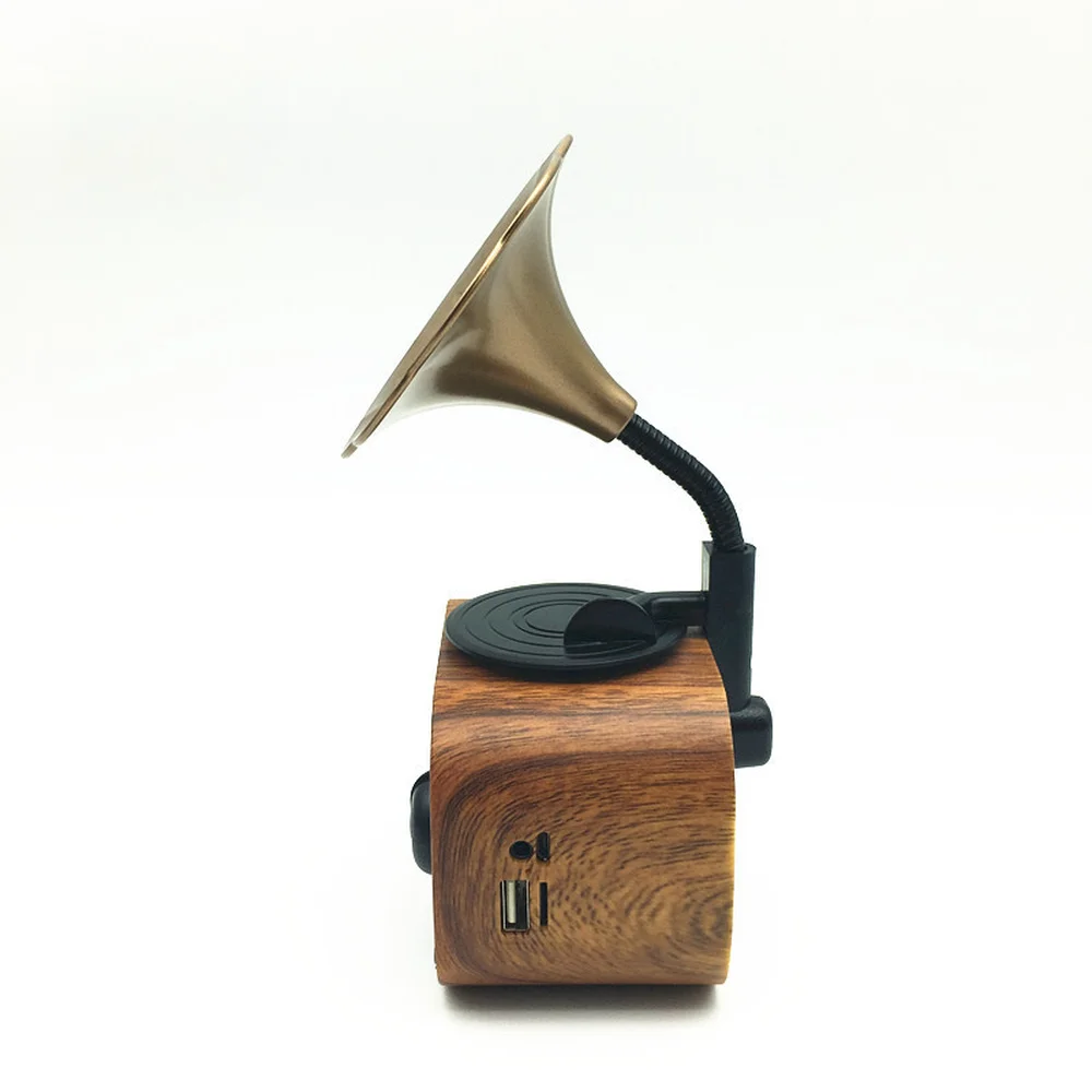 Портативный bluetooth-динамик Ретро Мини беспроводной bluetooth-колонка USB/TF карта