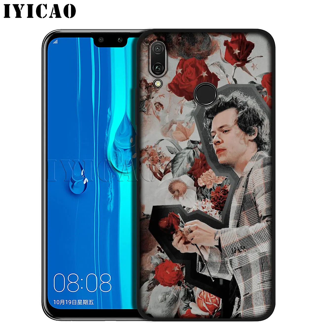 Мягкий чехол для телефона IYICAO One Direction Tattoos Harry Styles Huawei Mate 30 20 10 Pro Nova 5I 5T 5 4 4E 3i 3 2i Lite