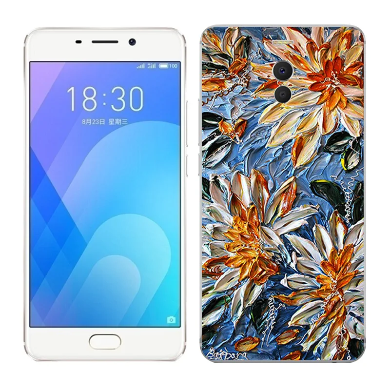 12 Для Meizu X8 16X Чехол Мягкий ТПУ САППУ задняя крышка ночь окрашены на для Meizu M2 M3 M5 M6 Примечание телефон Случаи силиконовый бампер Fundas - Цвет: 12