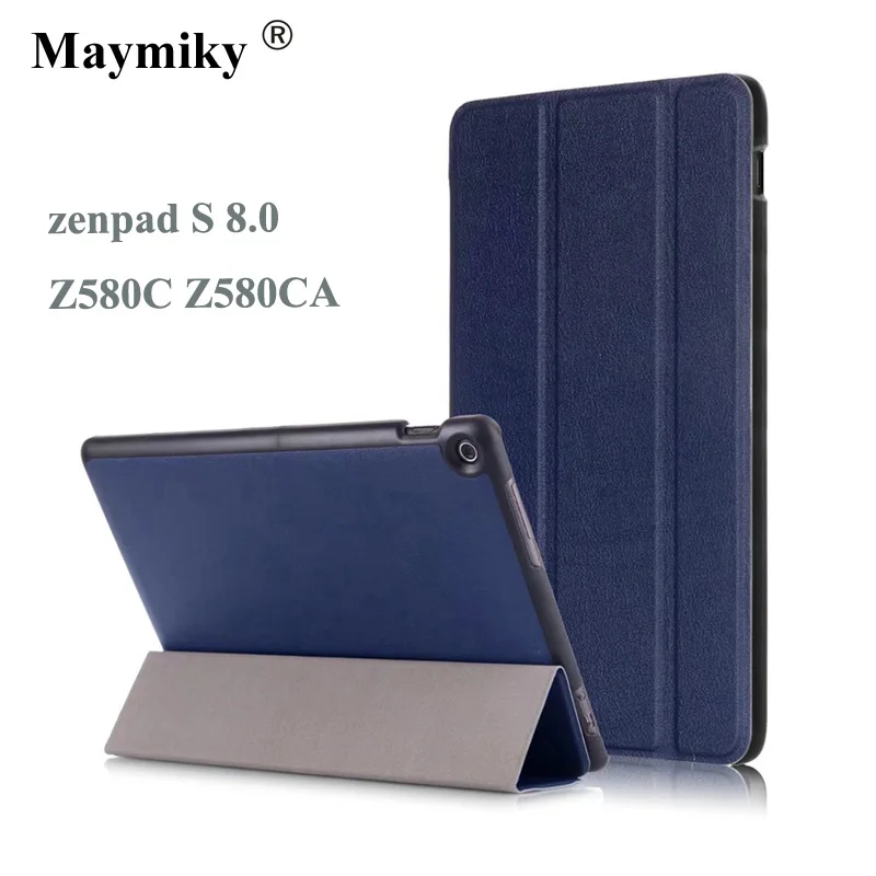 Ультратонкий чехол из искусственной кожи для ASUS Zenpad S 8,0 Z580 Z580CA Z580C 8 дюймов Магнитный чехол для Asus S 8,0 z580 чехол для планшета