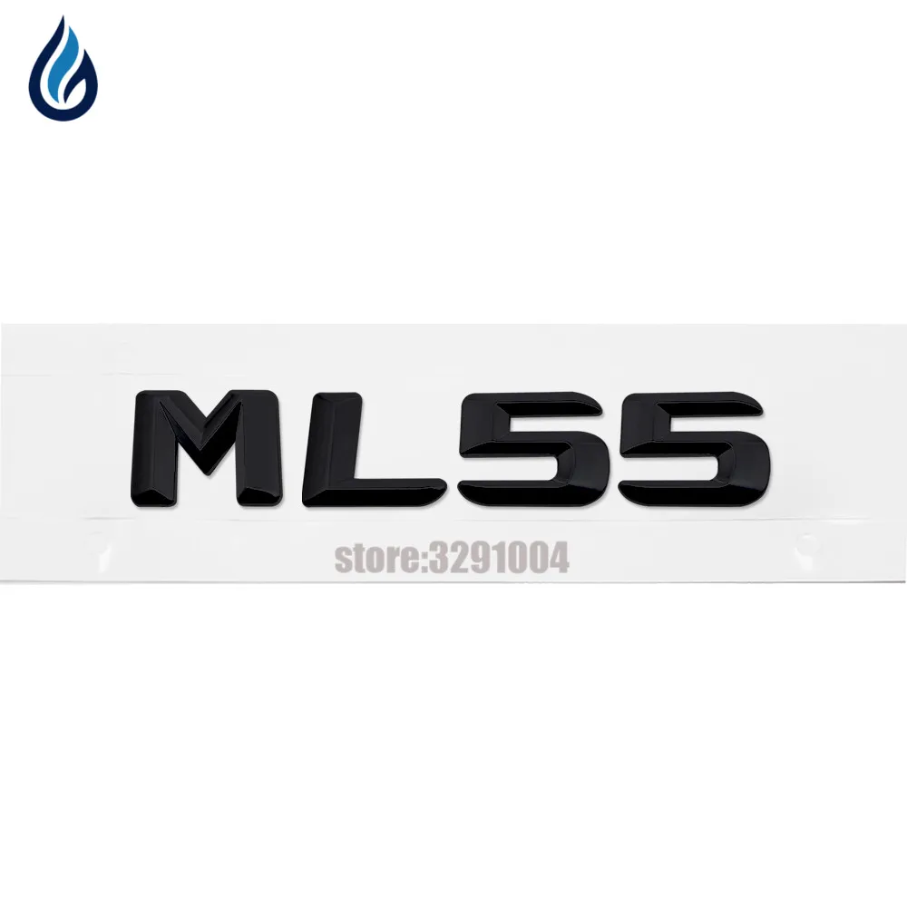 Для Mercedes Benz AMG ML серии ML55 ML63 ML250 Задние знак, символ Наклейка эмблемы Стикеры W163 W164 W166 стайлинга автомобилей