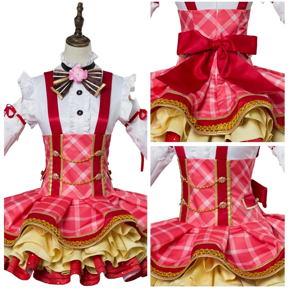 Японское аниме Love Live! Костюмы для косплея Lovelive букет цветов Yazawa Нико Косплей