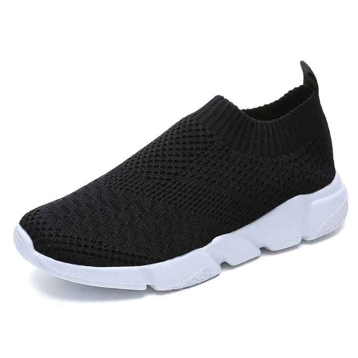 

Dropshipping Women Shoes 2019 New Sneakers Women Breathable Slip on Flat Shoes Soft Bottom White Sneakers Casual Flats