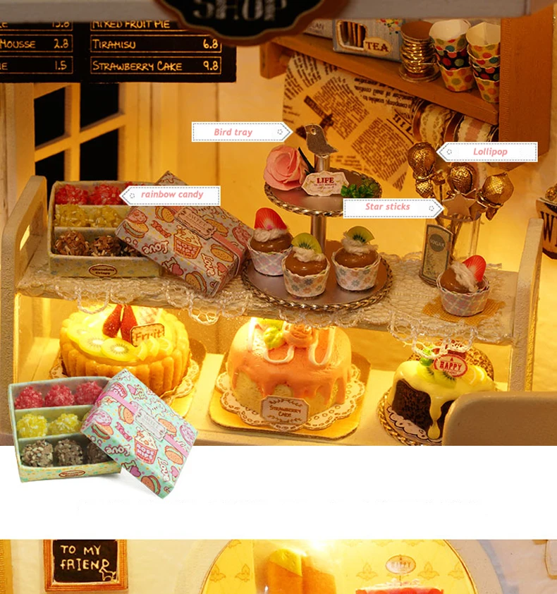 CUTEBEE mucineca для дома miniatura сделай сам для дома Z07