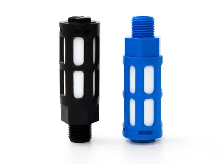 

10pcs PSL-01/02/03/04/06/10 Plastic Muffler Pneumatic Solenoid Valve Silencer Speed Control Silencer Pneumatic Connector