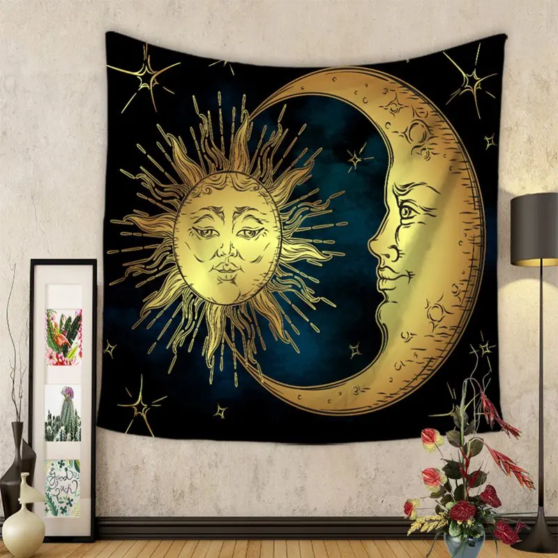 1 Серия Bohemia Sun, домашний декоративный гобелен, гобелен для домашнего декора, гостиной, спальни - Цвет: 1