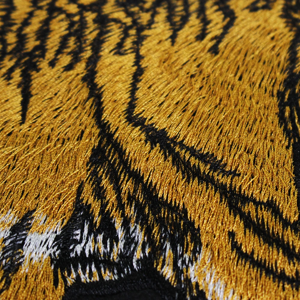 10 шт. тканевые нашивки с вышивкой ходячий Тигр|Заплатки| |