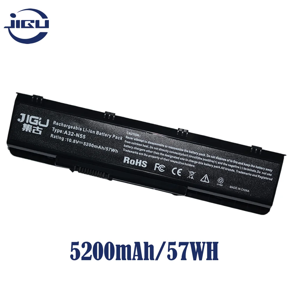 JIGU Laptop Battery For Asus N55 N55E N55S N75E N75S N75SV N75 N56VB A32 N45 N45E N45S N45F N45J N45J|laptop battery|battery for asuslaptop battery