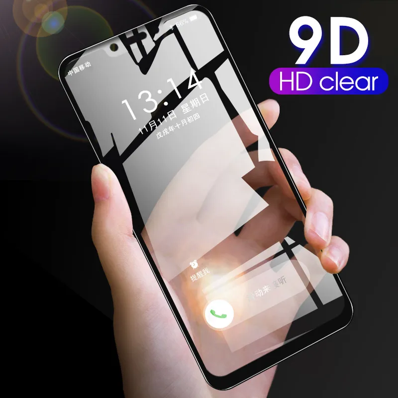 Стекло с полным покрытием 9D для Huawei Y9 Prime Y5 2019 P Smart Z P30 Lite P20 P10 Plus пленка Honor 8S 10 9 8X Nova