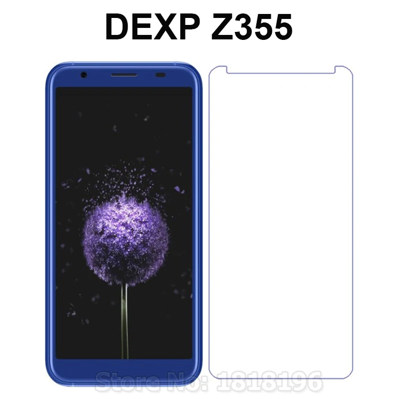ЖК пленка для мобильного телефона DEXP Z355 закаленное стекло 9H Защитная