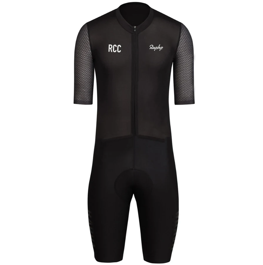 RCC Raphp черный спортивный костюм PRO TEAM AERO для триатлона скоростной велосипед 3