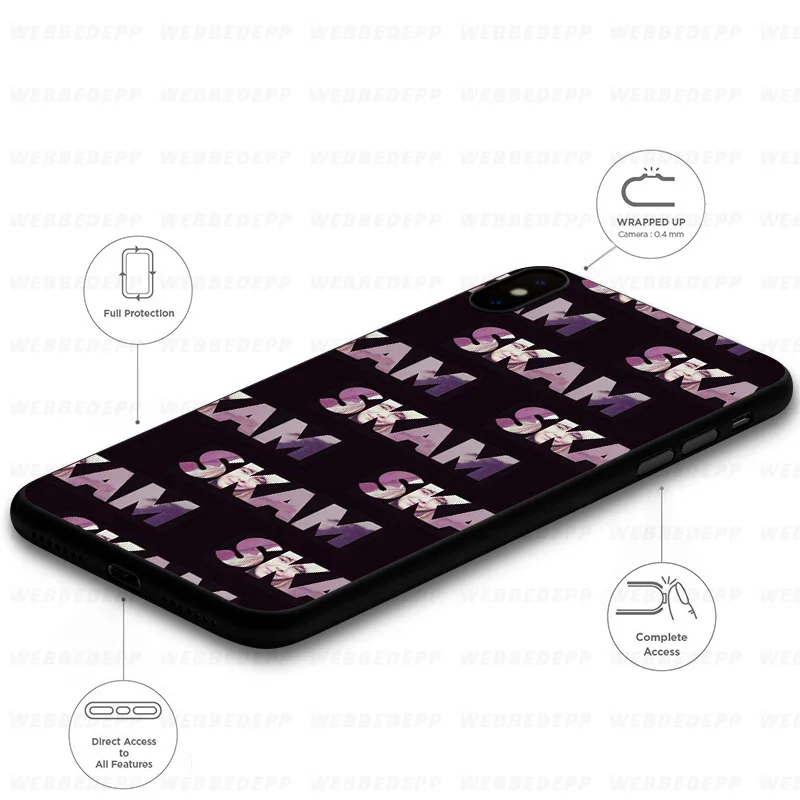WEBBEDEPP норвежский ТВ скам Мягкий силиконовый чехол для iPhone 11 Pro Xr Xs Max X или 10 8 7 6 6S Plus
