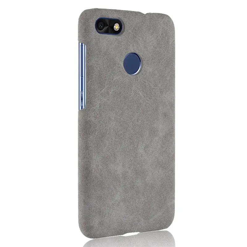 For Huawei P9 Lite Mini Case Luxury Retro PU Leather P9Lite Hard Phone 2017 SLA-L22 SLA-L02 |