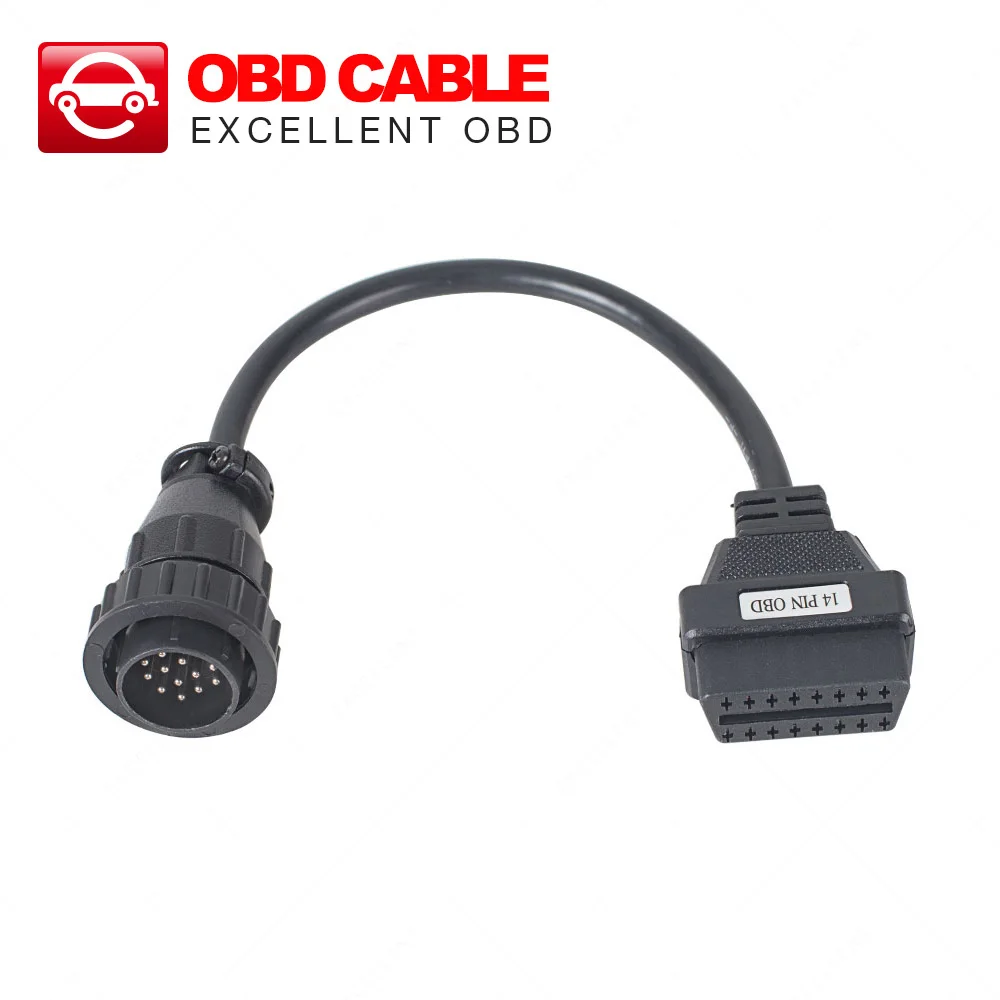 Для Sprinter 14 Pin кабель OBD 2 OBD II Автомобильный Кабель OBD2 OBDII разъем адаптера
