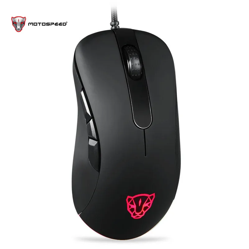 MOTOSPEED V100 двойной двигатель RGB игровой Мышь оригинальный PAW3327 инфракрасный свет |