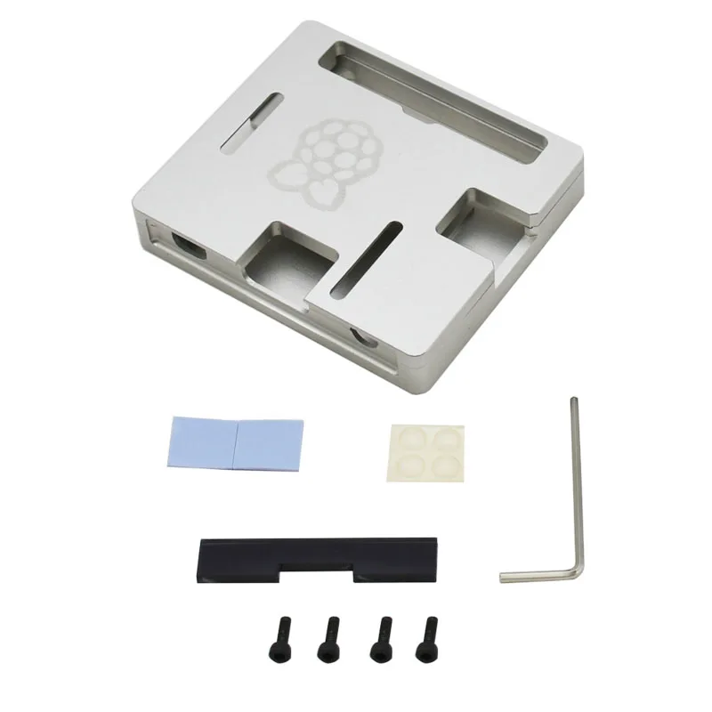 Чехол для Raspberry Pi 3 Model A + алюминиевый чехол с ЧПУ ультратонкий металлический