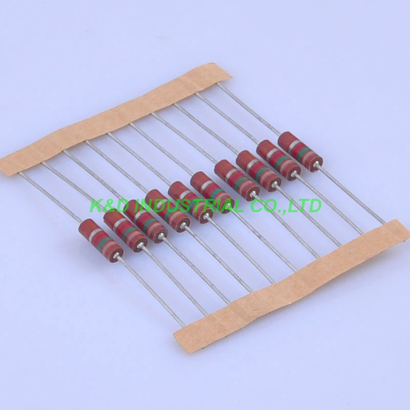 УГЛЕРОДНЫЙ композиционный винтажный резистор 0 5 Вт 1 кОм 10 шт.|ohm|ohm resistor |