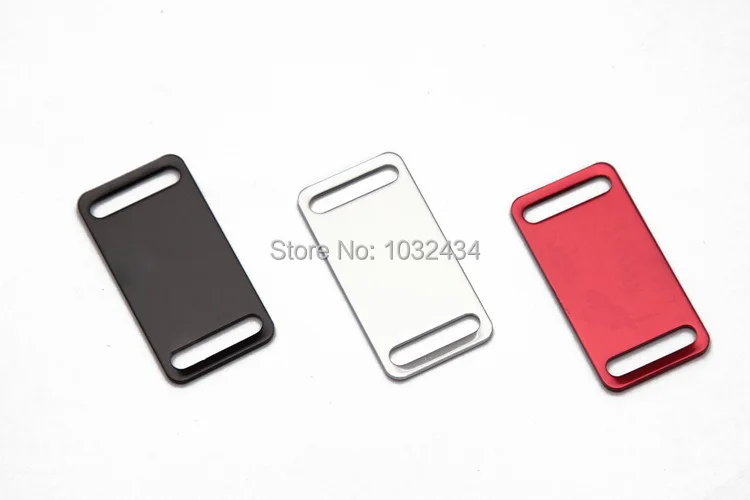 

1000 pcs/lot Blank Tag Engraved Aluminum Slider Pet ID Tag Dog Tag Cat Tag Pendant Necklace free shipinng