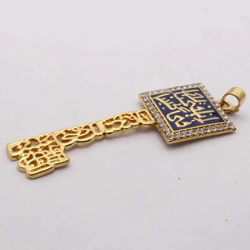 Zkd Ислам Мусульманский Бог кулон и ожерелье я люблю тебя так же как себя|allah