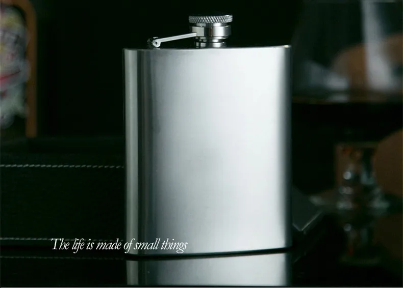Фляжка из нержавеющей стали для виски 8 унций | Дом и сад
