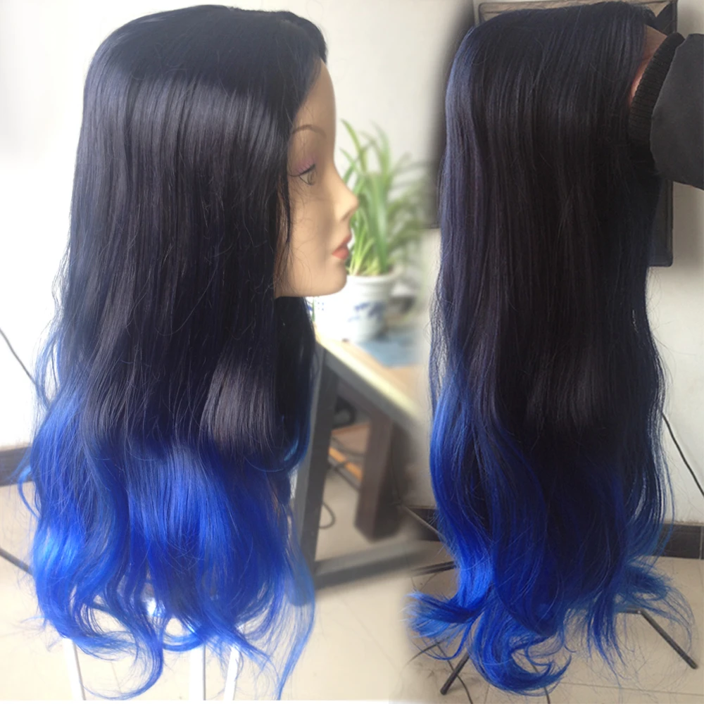 HAIRSW длинные натуральные волнистые синтетические волосы кружевной