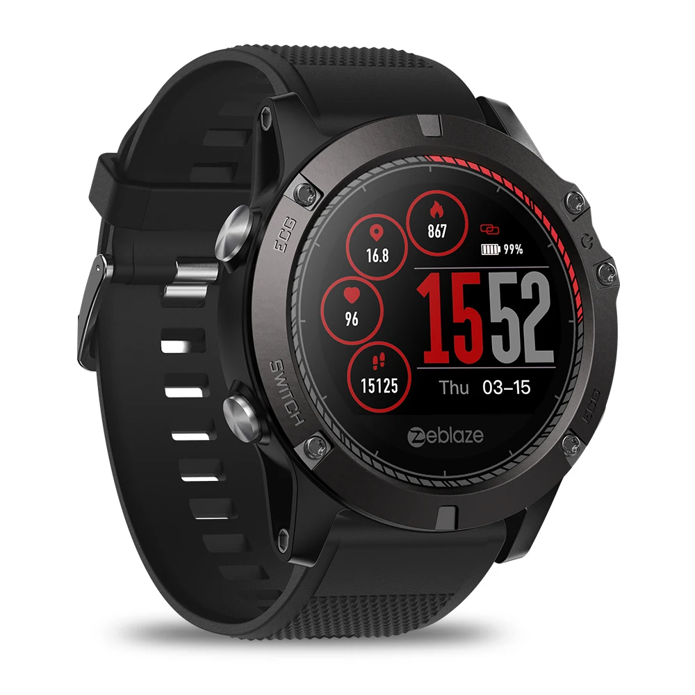 Zeblaze VIBE 3 ЭКГ умные часы GREENCELL Heart Rate Instant ECG по запросу цветной дисплей монитор сна